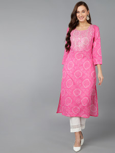 AHIKA Women Embroidered Straight Kurta Buy AHIKA Women