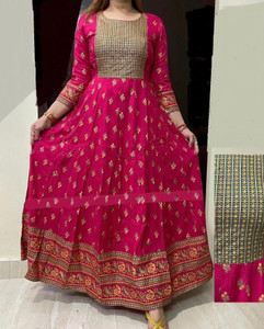 Flipkart anarkali deals tops