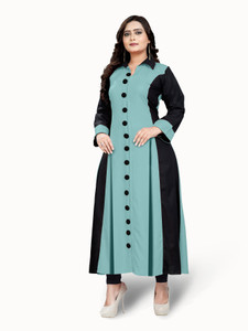 FASHION YARI Women Self Design A line Kurta Buy FASHION YARI