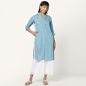 Rangmanch by Pantaloons Women Printed Straight Kurta Buy