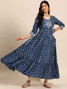 Sangria white anarkali outlet