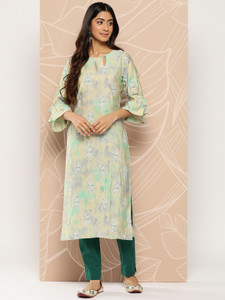 LIBAS Women Printed A line Kurta Buy LIBAS Women Printed A line