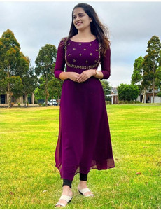 Georgette kurti flipkart on sale