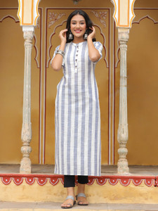 Jaipur Kurti Women Striped Straight Kurta Buy Jaipur Kurti Women Striped Straight Kurta Online at Best Prices in India Flipkart