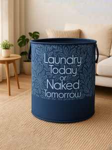 45 L Blue Laundry Basket
