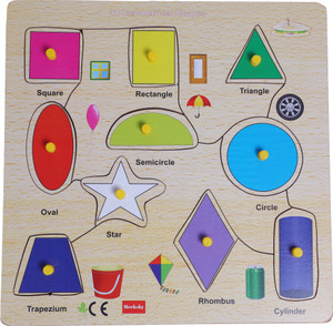 Shape puzzle deals educational toy