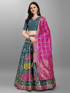 Printed lehenga flipkart outlet