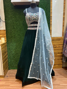 Mastani dresses Embroidered Stitched Lehenga Crop Top Buy Mastani dresses Embroidered Stitched Lehenga Crop Top Online at Best Prices in India Flipkart