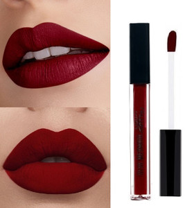 Maroon matte new arrivals liquid lipstick