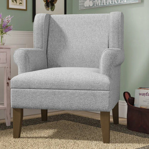 Light Grey Living Room Chair | Baci Living Room