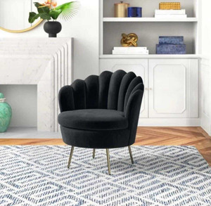 Trapezium shop barrel chair