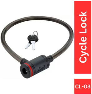 Link Cycles Bikes and Scooters CL 03 Cable Lock Buy Link Cycles Bikes and Scooters CL 03 Cable Lock Online at Best Prices in India Sports Fitness Flipkart