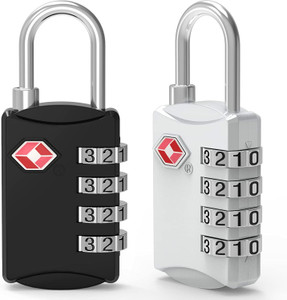 Iktu TSA Luggage Locks 2 Pack 4 Digit Combination Steel Padlocks Combination Lock Buy Iktu TSA Luggage Locks 2 Pack 4 Digit Combination