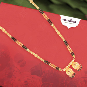 MEENAZ south indian mangalsutra design maharashtrian vati 2 wati traditional mani mala Crystal Metal Alloy Enamel Copper Stone Brass Mangalsutra Price in India Buy MEENAZ south indian mangalsutra desi...