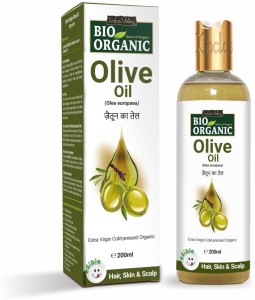 Indus Valley Bio Organic Olive Massage Oil For Skin, Hair & Multipurpose Benefits