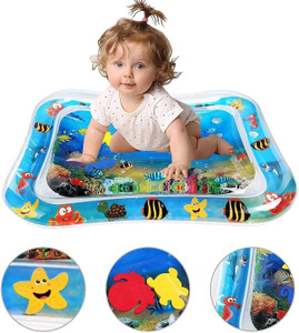 Baby Kids Water Play Mat Toys Inflatable Tummy Time Leakproof Water Play Mat