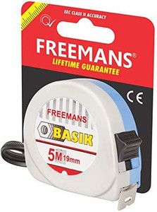 FREEMANS Basik 5M 19mm Measurement Tape Price in India