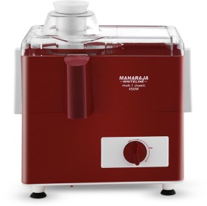 MAHARAJA WHITELINE Mark1 Classic / JE-106 _ 450 W Juicer (1 Jar, Red, White)
