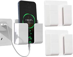 M/S DSNS Wall Stand for Charging Hook Phone Cellphone Hanging |Set OF 3 Mobile Holder