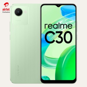 Realme C30 - Locked with Airtel Prepaid (Bamboo Green, 32 GB)(2 GB RAM)