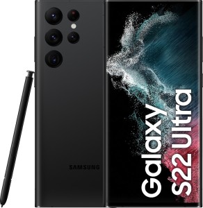 SAMSUNG Galaxy S22 Ultra 5G (Phantom Black, 256 GB)(12 GB RAM)