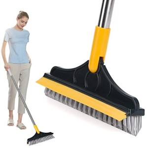 2 IN 1 Gap Cleaning Squeegee Brush EVA Floor Cleaning Brushes with