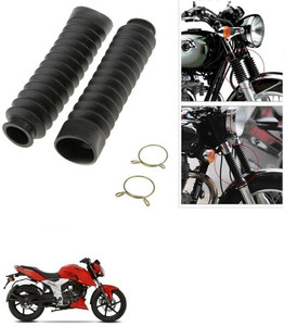 SRPHERE Motorcycle Front Fork Cover Shock Protector Dust Guard For TVS Apache RTR 160 4V Motorcycle Fork Cover Price in India Buy SRPHERE Motorcycle Front Fork Cover Shock Protector Dust Guard