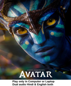 Avatar 2009 dual Audio Hindi English both play only in