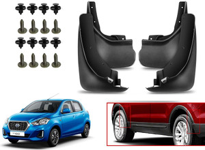 AUTO PEARL Front Mud Guard Rear Mud Guard For Nissan Go Plus A
