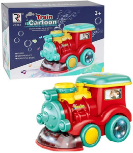 Bubble blowing sale toy train