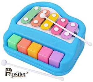 Pepstter Musical Xylophone and Mini Piano Non Toxic Non Battery Assorted Color Musical Xylophone and Mini Piano Non Toxic Non Battery Assorted Color Buy xylophonr toys in India. shop for Pepstter prod...