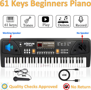 61 key musical keyboards hot sale