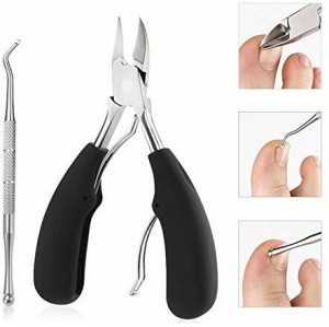 Kohm Cp-140l Wide Jaw, Curved Blade Nail Clipper for Thick Nails