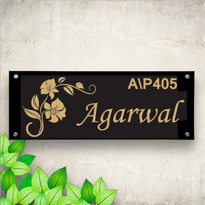 Mystica Plastic Modern Acrylic Glossy ( 6X12 Inch ) Name Plate Price in  India - Buy Mystica Plastic Modern Acrylic Glossy ( 6X12 Inch ) Name Plate  online at