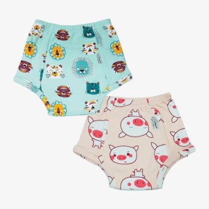 BIG ELEPHANT Baby Girls Toddler Potty 6 Pack Padded Pure Cotton Pee Training  Pants Underwear  Amazonin Clothing  Accessories