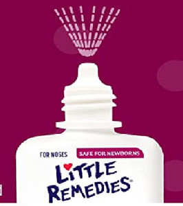Little Remedies Little Noses Saline Spray Drops Manual Nasal