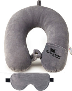 Zexsazone U Shape Neck Pillow travelling headrest, Multipurpose neck rest with Eye mask Neck Pillow