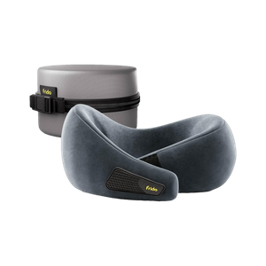 Memory Foam Sleeping Pillow Pack of 1 Solid Adjustable Head Rest, 360° Neck & Chin Support, Sleeping Pillow for Car & Flight