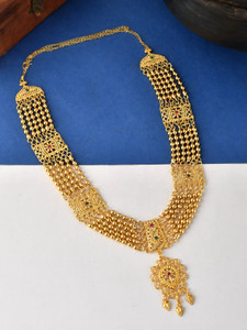 Silvermerc Designs Gold plated layered necklace Gold plated Plated Brass Necklace Price in India Buy Silvermerc Designs Gold plated layered necklace Gold plated Plated Brass Necklace Online at Best Pr...
