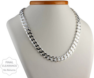 Silver chain for men flipkart deals