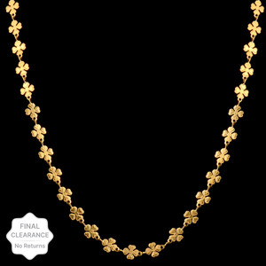 Flower gold best sale chain