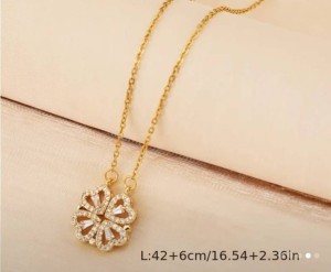 Winnifred Winnifred Stainless Steel Gold Magnet Necklaces Crystal  Gold-plated Plated Stainless Steel Necklace Price in India - Buy Winnifred  Winnifred Stainless Steel Gold Magnet Necklaces Crystal Gold-plated Plated  Stainless Steel Necklace Online