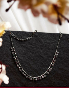 fabindia Fabindia Silver Necklace Silver Plated Silver Necklace Price in India Buy fabindia Fabindia Silver Necklace Silver Plated Silver Necklace Online at Best Prices in India Flipkart