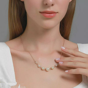 CURLYGLITZ JEWELLERY stylish pearl necklace for women and girls