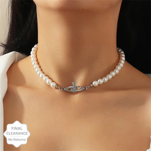 Vivienne westwood necklace shein hotsell