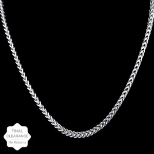 Fashion Frill Limited Edition Silver Chain Men Artificial