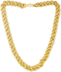 JAIRA GOLD Gold plated Plated Alloy Chain Price in India Buy JAIRA GOLD Gold plated Plated Alloy Chain Online at Best Prices in India Flipkart