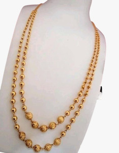 Layer mala gold with weight hot sale