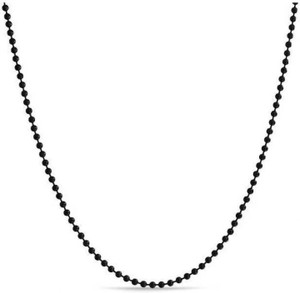 MAATRCHAAYA STYLISH BEADS BALL CHAINS Titanium Plated Alloy Chain