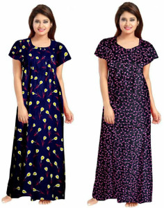 Flipkart cotton hot sale nighty